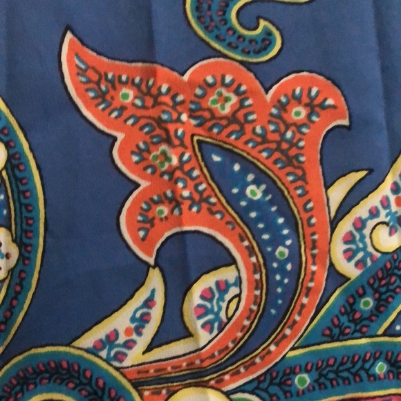 💠LAUREN RALPH LAUREN💠RUFFLED PAISLEY SKIRT💠 - Picture 7 of 9